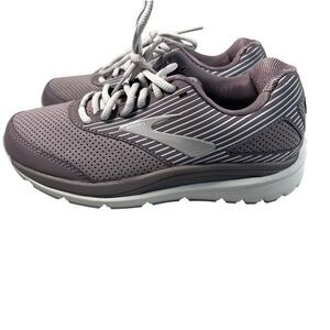 Brooks Addiction Walker 2 Womens 7 Grey Walking Shoes 1203081B094 NWOT